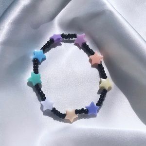 beaded star bracelet ⭐️